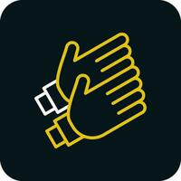 Clapping Vector Icon Design