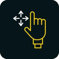 Drag Vector Icon Design
