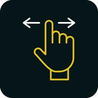 Swipe Vector Icon Design