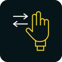 Horizontal Vector Icon Design