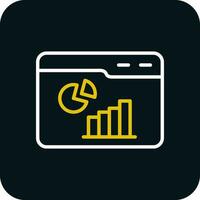 Statistic Vector Icon Design