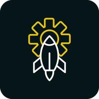 Rocket Vector Icon Design