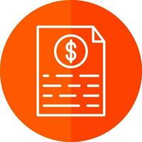 Medical Invoice Vector Icon Design