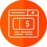 Ticket Vector Icon Design