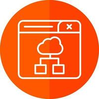 Cloud Computing Vector Icon Design
