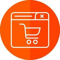 Shopping Online Vector Icon Design