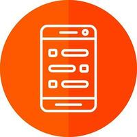 List Vector Icon Design