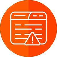 Warning Vector Icon Design