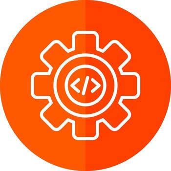 codificación vector icono diseño