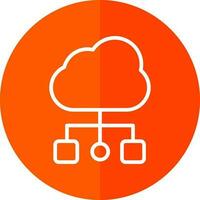 Cloud Computing Vector Icon Design
