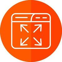 Expand Vector Icon Design