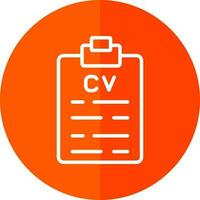 CV Vector Icon Design