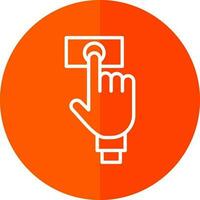 Finger Print Vector Icon Design