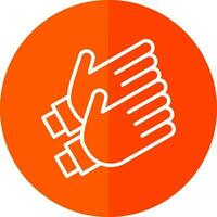 Clapping Vector Icon Design