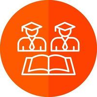 Alumni Vector Icon Design