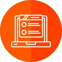 Blog Vector Icon Design