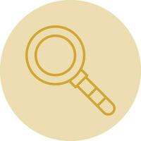 Magnifying Glass Vector Icon Design