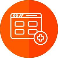 Website Vector Icon Design