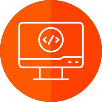 Code Vector Icon Design