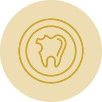 Caries Vector Icon Design