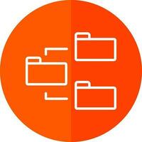 Folders Vector Icon Design