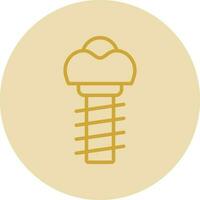 Implant Vector Icon Design