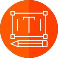 Edit Text Vector Icon Design