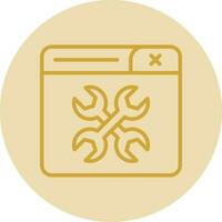 Maintenance Vector Icon Design