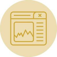 Graph Vector Icon Design