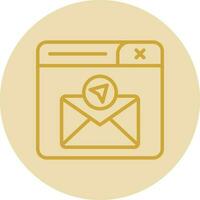 Send Mail Vector Icon Design