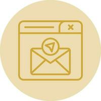 Send Mail Vector Icon Design