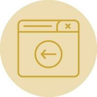 Return Vector Icon Design