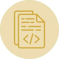 File Extension Vector Icon Design