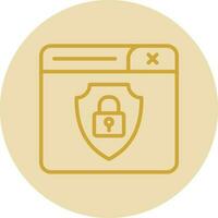 Protected Vector Icon Design