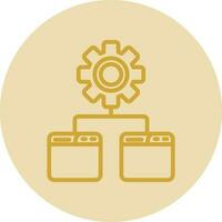 Batch Processing Vector Icon Design