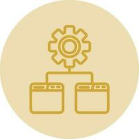 Batch Processing Vector Icon Design