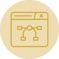Web Design Vector Icon Design
