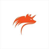 Fox vector icon illustration design