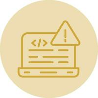 Error Vector Icon Design