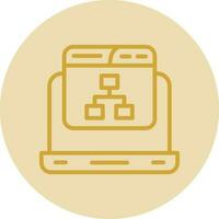 Laptop Vector Icon Design