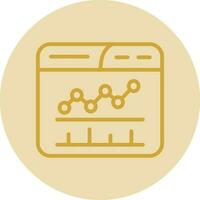 Analytics Vector Icon Design
