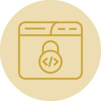 Unsecured Vector Icon Design