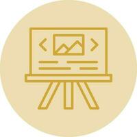 Slide Show Vector Icon Design