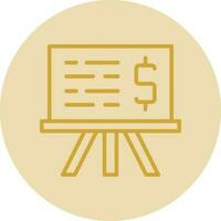 Presentation Vector Icon Design