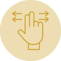 Swipe Vector Icon Design
