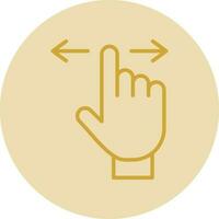 Swipe Vector Icon Design
