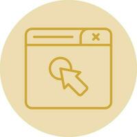 Click Vector Icon Design