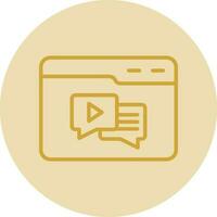 Website Vector Icon Design
