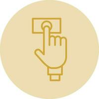 Finger Print Vector Icon Design