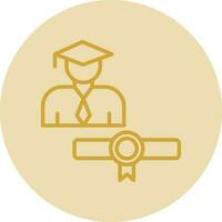 Graduate Vector Icon Design